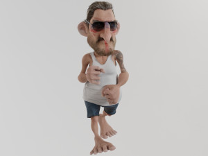 Dangerous man Modelo 3D