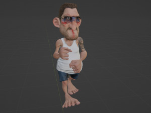 Dangerous man Modelo 3D
