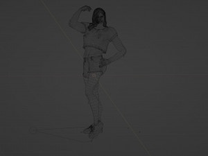 Strong girl Modelo 3D