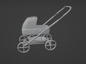 Baby carriage Modelo 3D