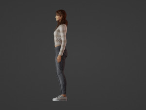 Cute girl 3Dモデル