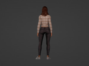 Cute girl 3Dモデル