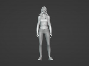 Cute girl 3Dモデル