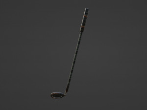 Golf club 3D 模型