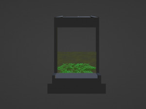 Fish tank 3D-Modell