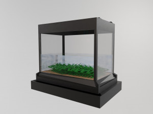 Fish tank 3D-Modell