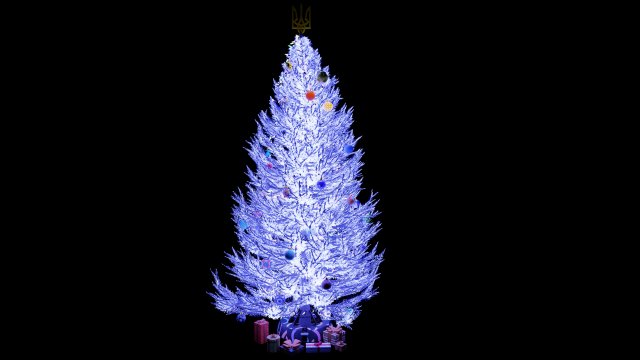 Christmas tree Modelo 3D .c4d .max .obj .3ds .fbx .stl .blend 