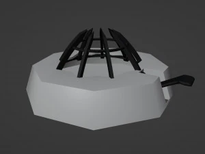 Christmas tree stand 3D Model