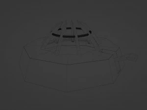 Christmas tree stand 3D Model