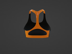 Sports top for women 3D Модель