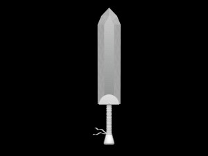 Sword for game character 3Dモデル