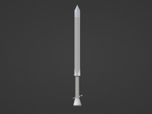 Sword for game character 3Dモデル