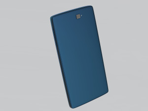 Blue modern smartphone Modèle 3D