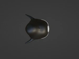 Monster larva with red eyes 3D Model