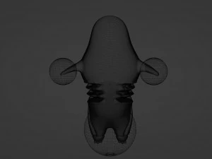 Monster larva with red eyes 3D Model