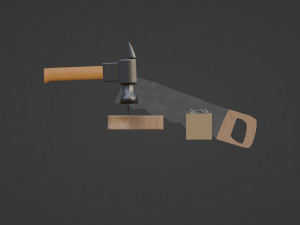 Carpentry tools Modelo 3D