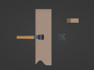 Carpentry tools 3D Model