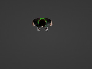 Man in sportswear 3D Model