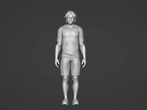 Man in sportswear 3D Model
