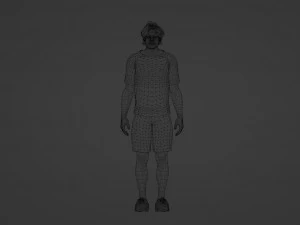 Man in sportswear 3D Model