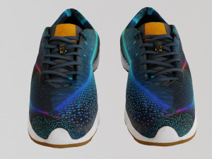 Mens sneakers with a striking design Modelo 3D