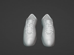 Mens sneakers with a striking design 3D Model