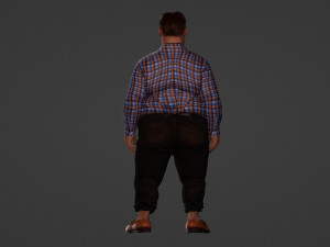 Fat man Modelo 3D