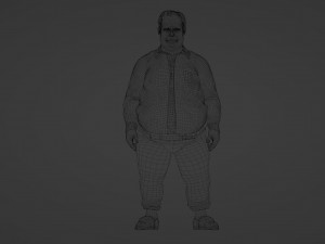 Fat man Modelo 3D