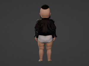 Grown up child 3D Model