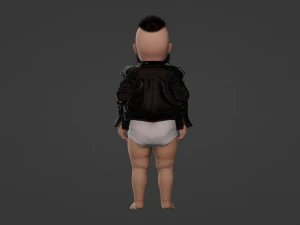 Grown up child 3D Model