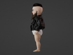 Grown up child 3D Model