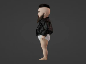 Grown up child 3D Model