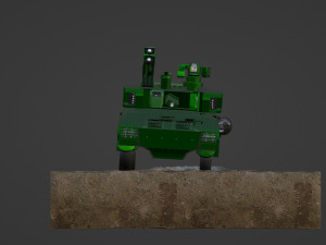Anti-aircraft self-propelled tank Modello 3D