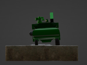 Anti-aircraft self-propelled tank Modello 3D