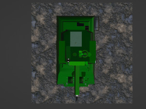 Anti-aircraft self-propelled tank Modello 3D