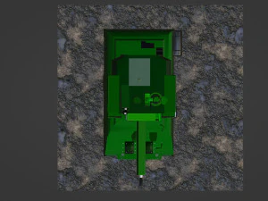 Anti-aircraft self-propelled tank 3D Model
