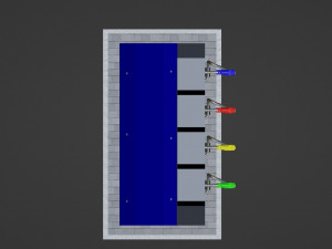 Filling column 3D Model