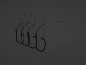 Filling column 3D Model