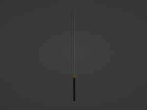 Ancient samurai sword Modèle 3D