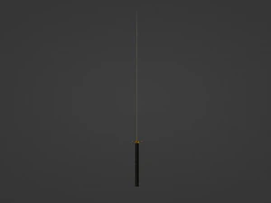 Стародавній самурайський меч 3D Модель