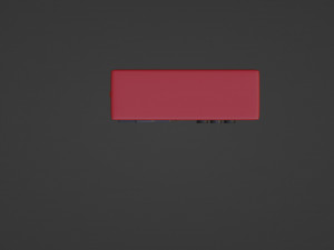 Red game console 3D Model