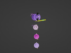 Mysterious sorceresses from the forest Modelo 3D