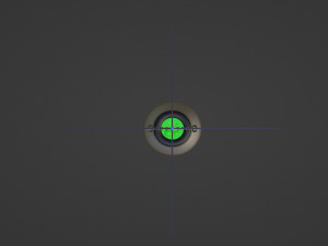 Witchs cauldron over fire 3D Model