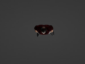 Standard man with stubble 3D Model
