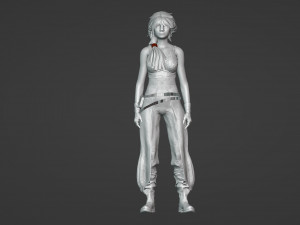 Average medieval woman 3D Модель