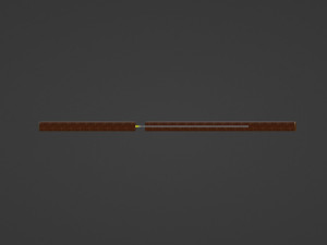 Ninja short sword 3D Model