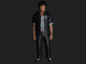 Middle aged man 3D Model