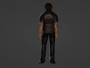 Middle aged man 3D Model