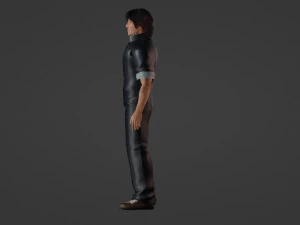 Middle aged man 3D Model