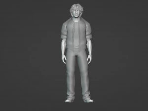 Middle aged man 3D Model